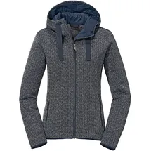 Schöffel Damen Aurora Fleece Hoodie Jacke (Größe 3XL, blau)