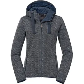 Schöffel Damen Aurora Fleece Hoodie Jacke (Größe 3XL, blau)