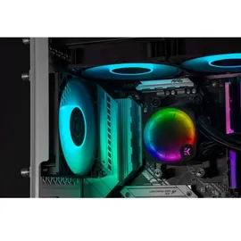 EK Water Blocks EKWB EK-Nucleus AIO CR360 Lux D-RGB CPU Wasserkühler, Schwarz