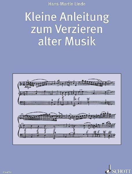 Kleine Anleitung Zum Verzieren Alter Musik - Hans-Martin Linde  Geheftet
