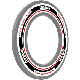 WINMAU Winwau Auffangring für Dartspiele "Advance - 4453",weiß/rot,