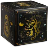 Harry Potter Adventskalender 2025 Kinder, Countdown Kalender mit 24 Überraschungen, Schmuck, Haarschmuck Mädchen, Schreibwaren Set, Geschenk Idee (Schwarzer Würfel)