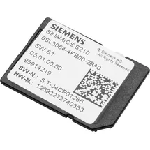 Siemens Dig.Industr. SINAMICS S210 SD-Card 6SL30544FB102BA0