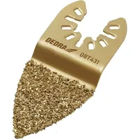 Dedra Klinge für Keramik, 35mm Tiefe, Hartmetallbeschichtung - Türkis