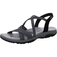 SKECHERS Reggae Slim Turn It Up Damen Schwarz 42