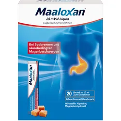 MAALOXAN Liquid bei Sodbrennen & Magenschmerzen