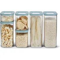 Mepal Modula nordic green 6-teiliges Set 2 x 2000 ml, 2 x 1000 ml, 1 x 1500 ml, 1 x 425 ml