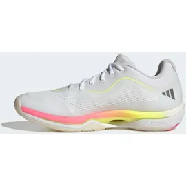 adidas CRAZYFLIGHT 7 Herren Handballschuhe, weiß, Größe 42 in Silber FTWWHT/SOLTUR/FTWWHT