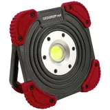 GEDOREred LED-Akku-Baustrahler R95400145 schwarz/rot