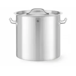 Hendi Kochtopf mit Deckel Budget Line 50 Liter aus Edelstahl