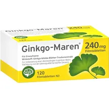 Hermes Arzneimittel Ginkgo-Maren 240 mg Filmtabletten