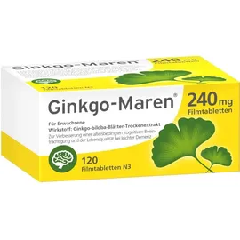 Hermes Arzneimittel Ginkgo-Maren 240 mg Filmtabletten