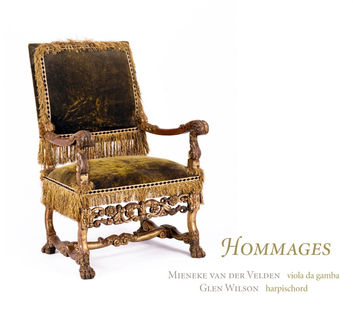 Hommages-Franz.Musik Für Gambe Und Cemba - Van der Velden  Wilson. (CD)