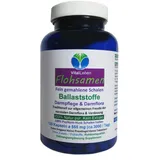 FLOHSAMEN Premium feine Flohsamenschalen INDIEN 120 Psyllium Ballaststoff Kapseln ca. 3000 mg. Diät + Darmflora + Verdauung + Sattmacher NATUR pur. 26610-1