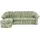 DOMO collection Eckcouch Polyester L-Form 2-Sitzer Grün