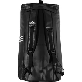 adidas 2in1 Bag, black/white L - Schwarz/Weiß