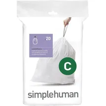 simplehuman Code C passgenaue Müllbeutel
