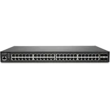 Sonicwall Switch SWS14-48FPOE (52 Ports), Netzwerk Switch, Schwarz