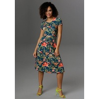 Aniston CASUAL Sommerkleid, mit farbenfrohem Blumendruck, bunt