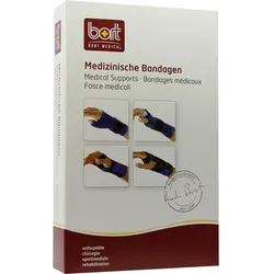 BORT Handgelenkstütze m.Alusch.lin.large schw. 1 St Bandage