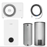BOSCH 10 kW Wärmepumpen-Komplett Set  AW 10 OR-T, CS6800iAW 12 E, BH200,WH370
