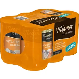 Miamor Trinkfein Vitaldrink Huhh 24 x 135 ml