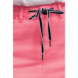 Soccx Jeansrock Damen Bedruckt Rot XL