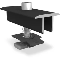 K2 Systems K2 1005158, Montageadapter, Aluminium, Auf dem Dach montiert, Schwarz
