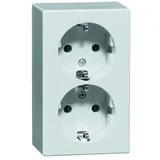PEHA by Honeywell Schuko-Steckdose 2-fach Weiß 1 St.