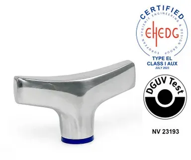 Flügelmuttern, Edelstahl, Hygienic Design (8341-63-M6-PL-H)