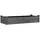 vidaXL Hochbeet mit Einsatz 120 x 45 x 25 cm Grau