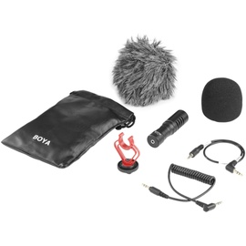 Boya by-MM1 Kompaktes Aufsteckmikrofon für Smartphones, – DSLR