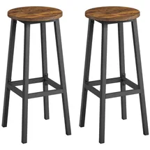 VASAGLE Barhocker, 2er Set, Barstühle
