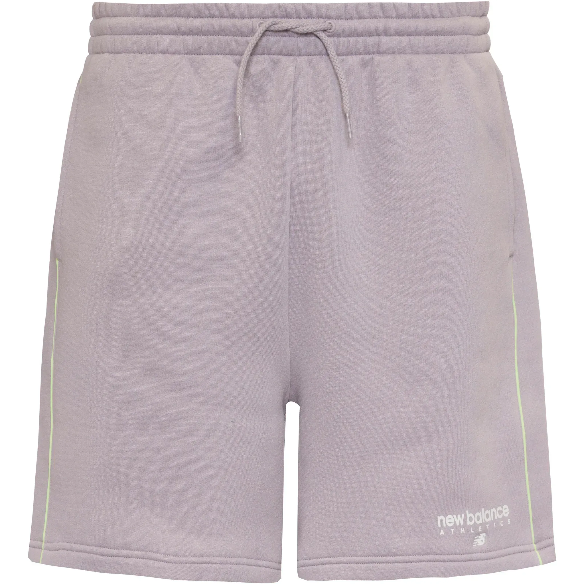 NEW BALANCE Shorts Herren in truffle salt, Größe S - grau