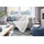 Hahn Haustextilien Strickdecke 130 x 170 cm Weiß/Beige