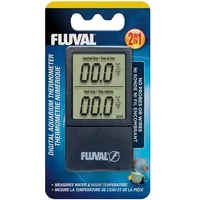 Fluval Digitalthermometer 2 in 1 schwarz