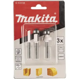 Makita D-53338 Fräser 6 mm 3-tlg.