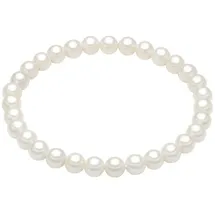 Rafaela Donata Perlenarmband Muschelkernperle weiß 16 cm