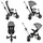 Byox Dreirad Flexton 5 in 1 Laufrad
