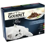 Purina Gourmet Perle Erlesene Streifen 10 x 8 x 85 g