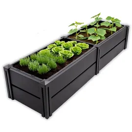 KHW Demeter L schmal 158 x 44 x 31 cm anthrazit