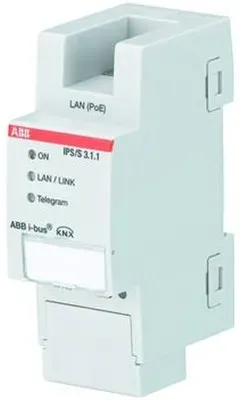 Datenschnittstelle REG 2TE KNX Eth LED Bussystem KNX mit LED-Anzeige