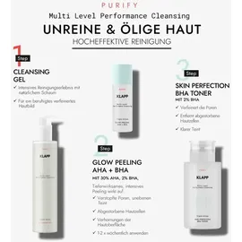 Klapp Cosmetics Multi Level Performance Cleansing Gel 200 ml