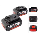 Bosch 0615990G6Z 2 Akkus 18V 5,0 Ah Li-Ion Akku ( )