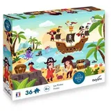 Brainbox Puzzle Piraten 36 Teile Puzzle, Puzzleteile