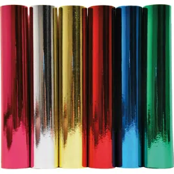 Clairefontaine 50x Geschenkpapier 80g mit Metallic-Effekt auf 1 Seite, Display mit 50 Rollen 2x0,70m - Sortierung 354199C