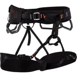 Mammut Comfort Fast Adjust Klettergurt Schwarz/Orange
