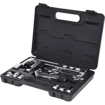 KS Tools Klima-Kälte-Bördel- und Muffen-Satz 1/8"-3/4", 10-tlg.