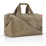 reisenthel allrounder L Vielfältige Doktortasche zum Reisen, für die Arbeit oder Freizeit Mit funktional-stylischem Design, Couleur:rhombus olive