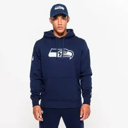 NEW ERA Herren Kapuzensweat Seattle Seahawks, BLUE, XXL